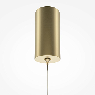 Подвесной светильник 3*3*352 см, LED, 6W, 4000К, Maytoni Pro Base MOD159PL-L6GK золотой