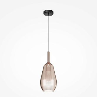 Подвесной светильник 16*16*342 см, 1*E27, 60W, Maytoni Duality MOD271PL-01B9 черный