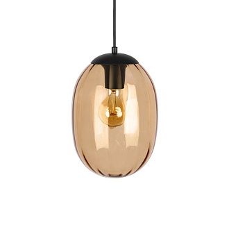 Подвесной светильник *18*-27,5 см, 1*E27*40W, LOFT IT Bubble 10427 Brown, черный