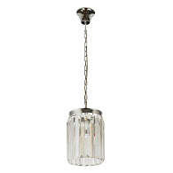 Подвесной светильник Divinare Nova 3001/02 SP-1, хром-хрусталь