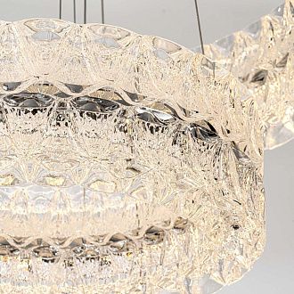 Люстра *60*13 см, LED*75W, 3000-6000K, Modelux  ML.8185.600.400 CR, Хром
