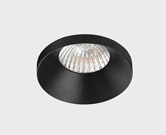 Встраиваемый светильник Italline SP Solo black, черный, вр 7,4 см