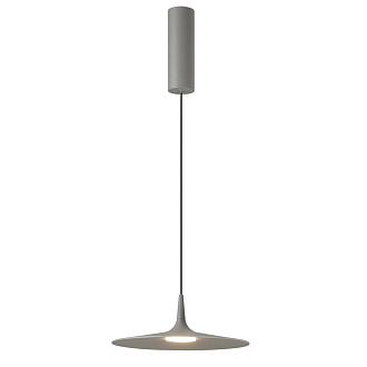 Уличный светильник  25*80 см, 1*LED*12W Odeon Light SOMBRA 7038/12L серый