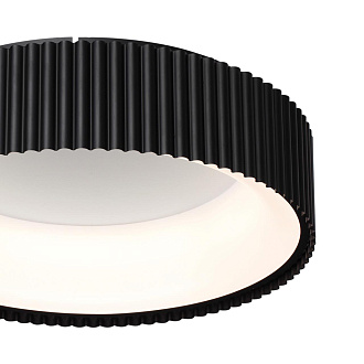 Потолочный светильник *46*13,5 см, LED 1*56W, 3000-4000-6500 К, Sonex Sharmel 7712/56L, белый/черный