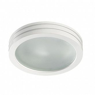 Встраиваемый светильник NOVOTECH DAMLA 370389, GX5.3, белый, вр 6,5 см