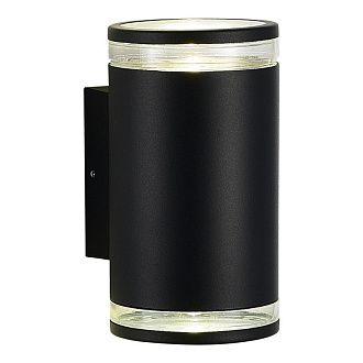 Светильник настенный 12,2*10*18 см, 2*GU10*50W, ST-Luce Tubo SL9009.401.02, черный