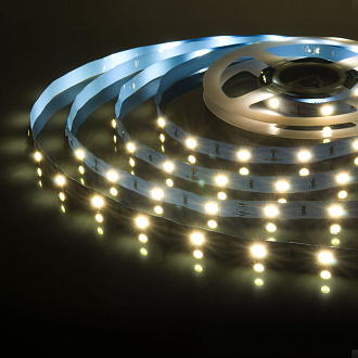 Светодиодная лента Лента светодиодная 12V 7,2W 30Led 5050 IP20 дневной белый, 5м Elektrostandard