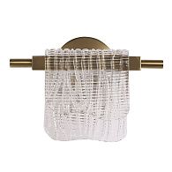 Бра 13*27*18,5 см, 1*LED*6W, 3000K, ST-Luce Voile SL6021.201.06, золотой