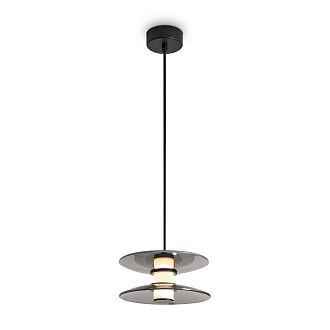 Подвесной светильник 25-212 см, LED*6W, 3000K, Freya Tower FR5537PL-L6B, Черный