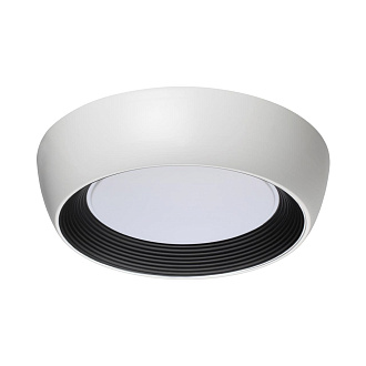 Потолочный светильник *50*12 см, LED 1*54W, 3000-4000-6500 К, Sonex Cronus 7715/54L, белый/черный