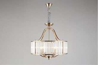 Подвесная люстра 60*60-158,5 см, 6*E14, 40W, Aployt Romen APL.809.03.06, золотой