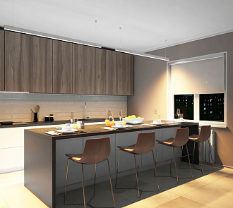 Линейный светильник Denkirs DK9153-WH белый