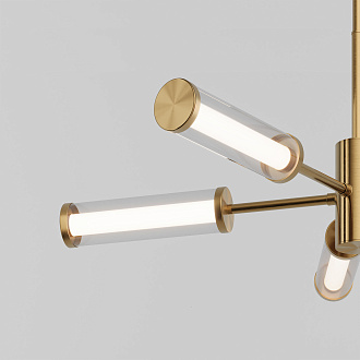 Светильник 72*72*76 см, *LED, 22W, 3000 Eurosvet Stark 50386/5 LED, латунь