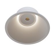 Встраиваемый светильник Maytoni Stella DL039-L15W4K, 14W LED, 4000K, белый, вр 14 см