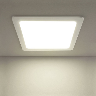 Встраиваемый LED светильник DLS003 24W 4200K Elektrostandard, вр 26 см