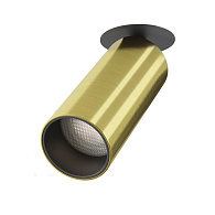 Спот 5,2*5,2*15,8 см, LED, 12W, 4000К, Maytoni Technical FOCUS LED C053CL-L12W4K-W-BS латунный, вр 5,2 см