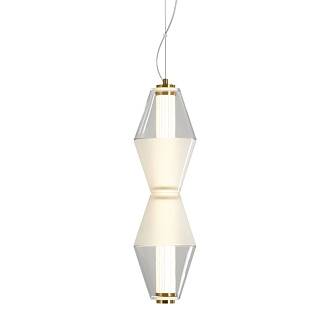Светильник 17 см, 15W, 3000k, Freya Plum FR6137PL-L6BT1, латунь