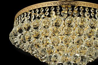 Люстра потолочная *46*35 см, 6*E27*60W, Arti Lampadari Castellana Gold Castellana E 1.3.46.501 G, Золото