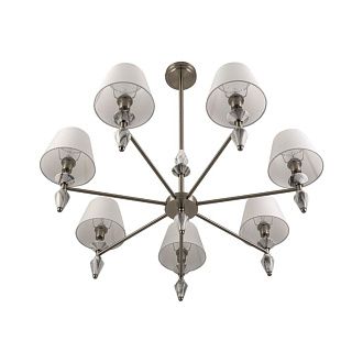 Люстра *90*78-78 см, 7*E14*40W, Lumion Vermont LUM8274/7, стальной; серебристый