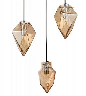 Подвесной светильник  32*140 см, 3*E14 черный Vele Luce Cassiopea VL1154P03