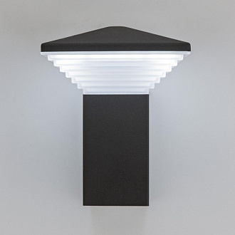 Светильник уличный 13*17 см, LED 6W, 4000K, 450Lm, 1-2 м2, IP54 Citilux CLU02W, черный