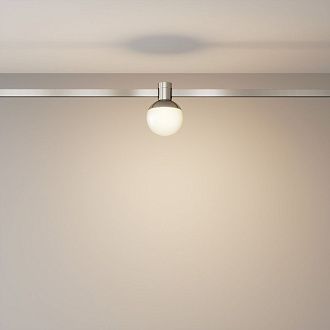 Трековый светильник  TR149-1-5W3K-PT **-10,9 см, *LED*5W, K, Maytoni technical FLARITY TR149-1-5W3K-PT, Платина