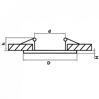 Встраиваемый светильник Lightstar Anello Op Белый 002240