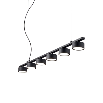 Люстра подвесная ideal lux Minor SP6 Linear GX53 235486.  см