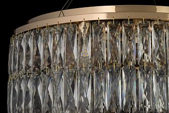 Люстра подвесная *50*27 см, 8*G9*40W, Arti Lampadari Acquaro Acquaro E 1.5.D50.101 GP, золото
