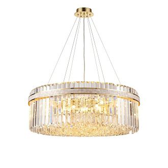 Люстра Ø800 x H280(1200), мм, 18*40W (720W), H GOLD (Золото) NewRgy NWK108-ф800*H280(1200) H GOLD
