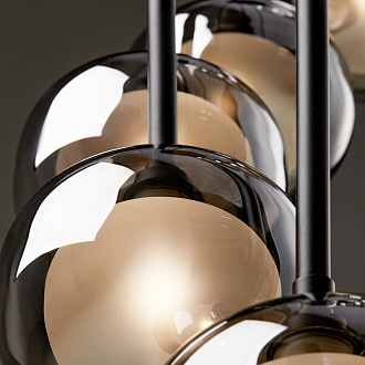 Светильник 37 см, Freya Modern FR5435PL-10B, черный