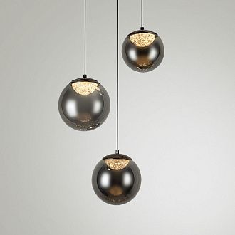 Светильник *30* см, LED*17W, 3000-6000K, Modelux  ML.2338.3R BK, Чёрный