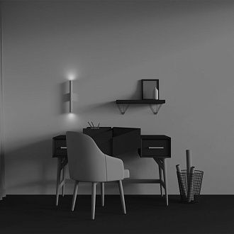 Бра  C082WL-12W2.7K-BS *6,3*-40 см, *LED*12W, K, Maytoni technical Calipso C082WL-12W2.7K-BS, Латунь