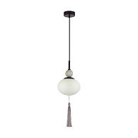 Подвес *16*235-235 см, 1*E14*40W, Lumion Gloriya LUM8273/1A, черный; серый