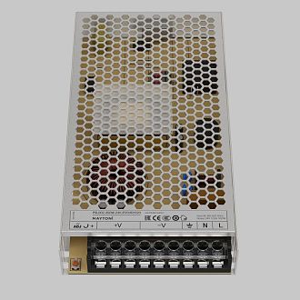 Блок питания PSL002 24V 300W IP 20 821020, 22*12*3 см, Maytoni Led Strip 821020, Серебро