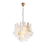 Подвесная люстра 60*62/120 см, 10*Е14 MODELUX premium ML.6777.10P GD золото