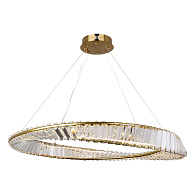 Люстра подвесная 100*40 см, 1*led*52W 3000K Lussole Kent LSP-7120 бронзовый