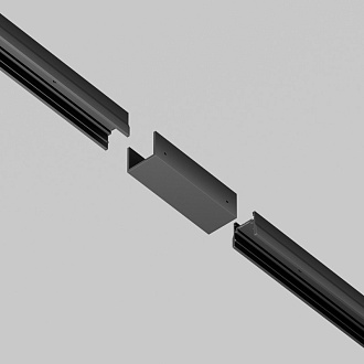 Коннектор прямой для профиля Maytoni Elasity O-TR001-SC180, черный