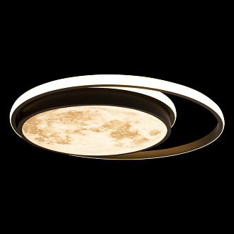 Светильник 50*6,5 см, 1*LED*46W 4000K черный Loft It Luna 10217