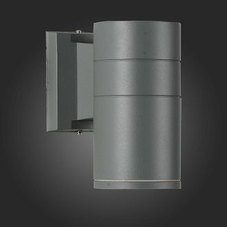 Светильник уличный настенный 9 см, 5W, 4000K ST LUCE TUBO SL561.701.01 Серый