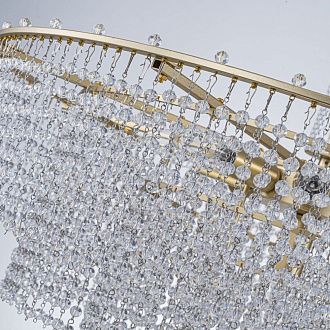 Люстра на штанге 70 см, Favourite Fringe 4762-9P, золото