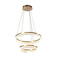 Подвесная люстра 60*50,5-150 см, 6*LED, 50W, 3000K, F-Promo Secrecy 4678-6P, золотой