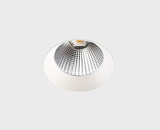 Встраиваемый светильник 12 см, 12W, 3000K, Italline IT02-028 white 3000K, белый, вр 8 см
