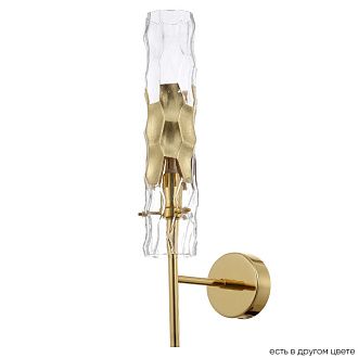 Бра 38 см, Crystal Lux PRIMAVERA AP1 GOLD, золото