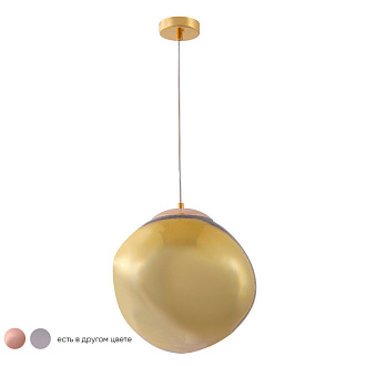 Светильник подвесной Crystal Lux MALAGA SP1 D280 GOLD Золото