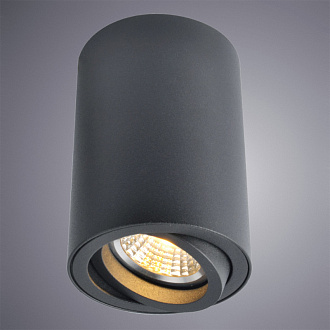 Светильник 7*7 см, GU10 50W, Arte Lamp A1560PL-1BK черный