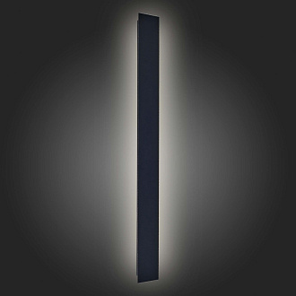 Светильник уличный настенный 8 см, 24W 4000K ST LUCE NUVOLA SL9511.411.01 Черный