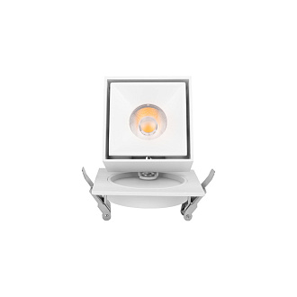 Встраиваемый светильник 9*9*7 см, 1*LED*12W 4000K LOFT IT Top 10325/B White белый, вр 7,5 см