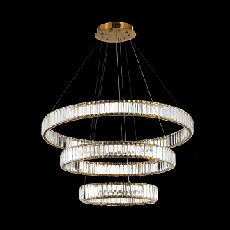 Люстра подвесная 82 см, 122W 4000K ST LUCE TIVOLI SL1622.303.03 Латунь