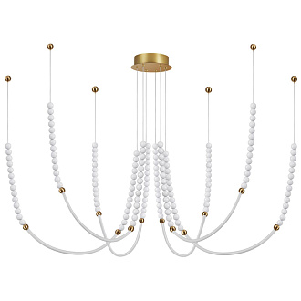 Люстра 120*150 см, 1 LED*70W, 3000 К, Odeon Light Monella, античная бронза 6639/70L